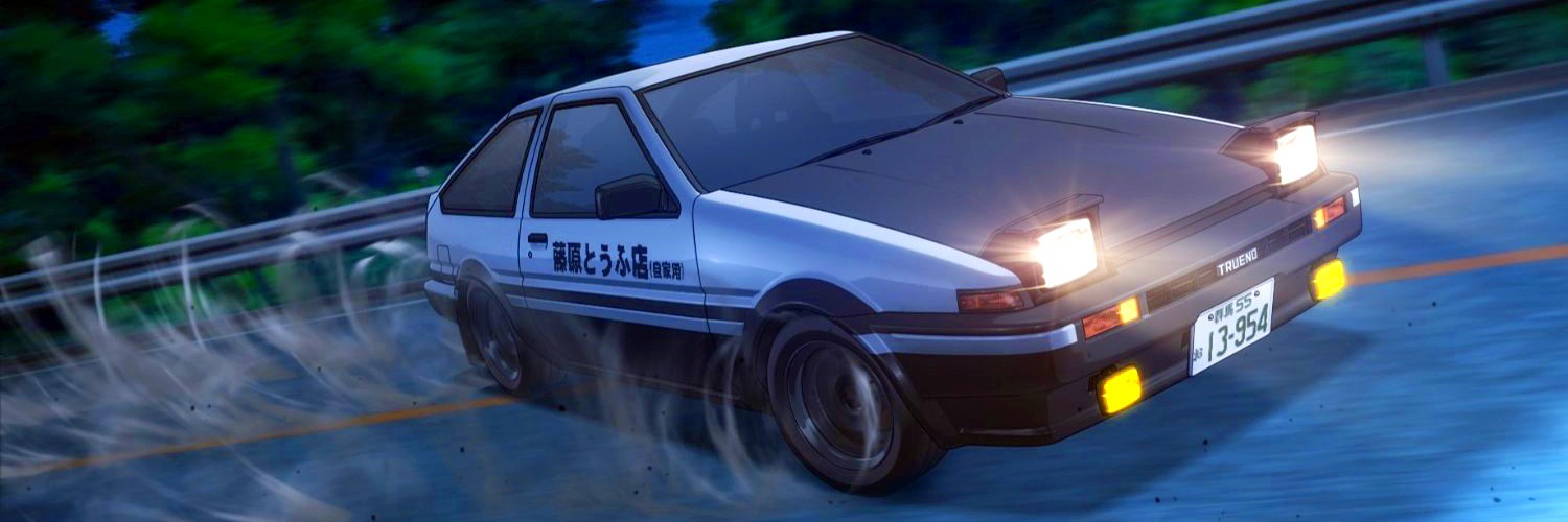 Anime-Inspired Taxi Designs : initial d 1