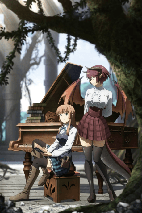 Manaria Friends, a Calming Yuri Fantasy Anime